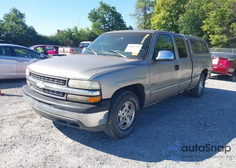 1999 Chevrolet Silverado 1500 Ls from USA, damaged, VIN 2GCEC19T7X1185405